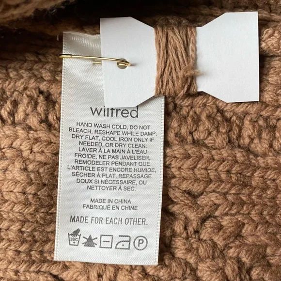 Wilfred $178 Brown Sprinkles Cardigan XS NWOT - Picture 7 of 9